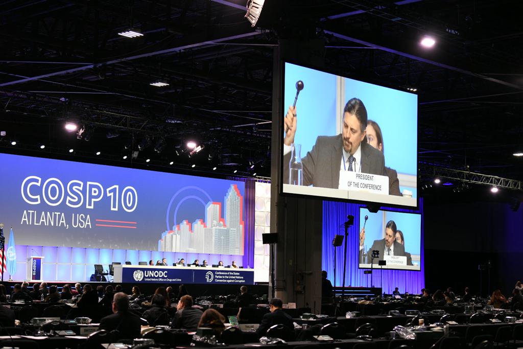 UNCAC's CoSP10 in Atlanta, USA