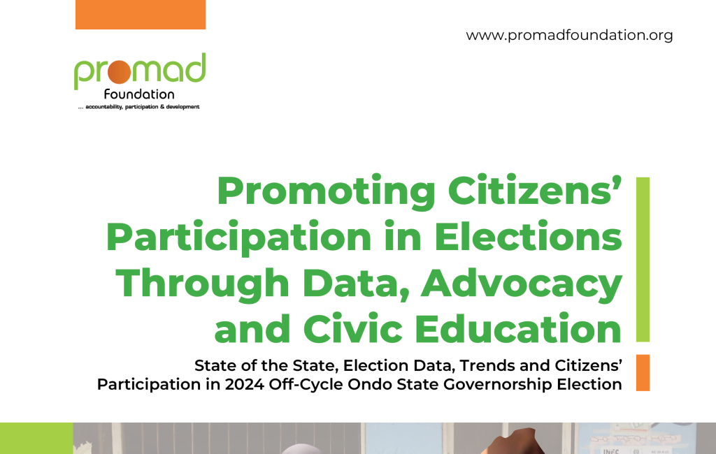 PROMAD launches Research Report on State of the State, Election Data ...